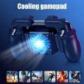 For PUBG Mobile iOS Android Controller Gamepad with Cooling Fan Gaming Trigger.