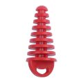 Muffler Pipe Exhaust Plug for Motorcycle 2 4 Stroke, Red. 
