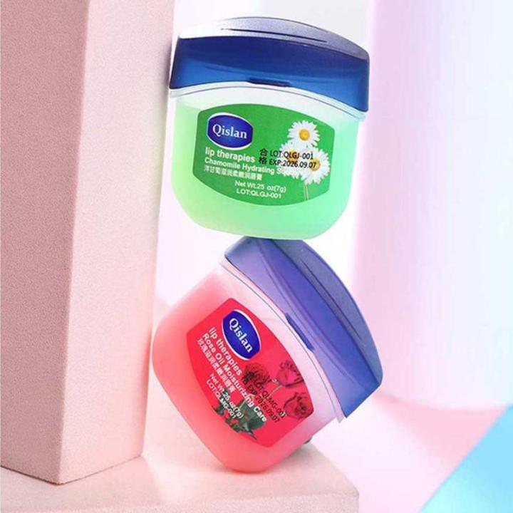 1/4pcs Vaseline Lip Balm Beauty Mask Lipstick Base Repairing Moisturizing Non-sticky Anti-Cracked Lip Treatment Korean Cosmetic Lateil