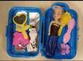 Frozen trolly bag with doll frozen doll set frozen doll set with trolley frozen beauty bag frozen beauty trolley bag toy set Anna or Elsa. 
