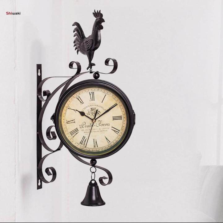 Double%20Sided%20Wall%20Clock,%20Outdoor%20Garden%20Clock%20Train%20Station%20Clock%20Vintage%20Wall%20Mounted%20Clock-%20-%20Image%203
