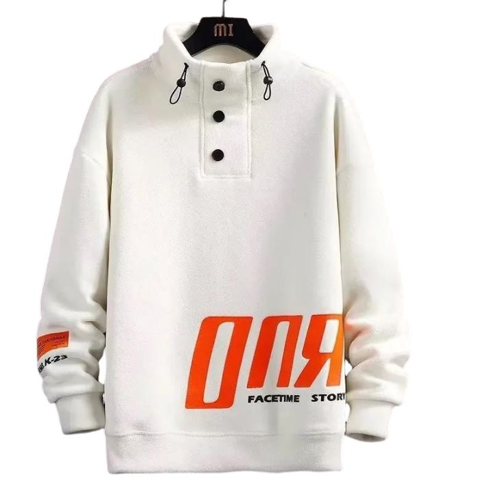 High Neck Full Sleeve Sweatshirts for Men - Winter Essentials - Comfort in Style