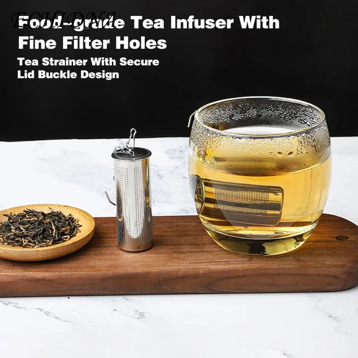 Easy-to-use%20Tea%20Infuser%20with%20Fine%20Filter%20Holes%20Tea%20Strainer%20Stainless%20Steel%20Secure%20Lid%20Fine%20Mesh%20with%20Handle%20Simple%20Operation%20Food-grade%20Infuser%20Tea%20Infuser%20with%20Lid%20Buckle%20Design%20-%20Image%2010