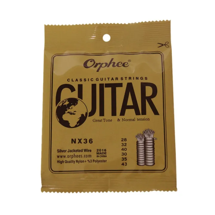 Orphee%20NX36%20Nylon%20Classical%20Guitar%20Strings%206pcs%20Full%20Set%20Replacement%20(.028-.043)%20Nylon%20Core%20Silver%20Jacketed%20Wire%20Normal%20Tension%20-%20Image%206