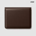 Zays Premium Leather Super Slim Card Holder Mini Wallet Handcrafted Durable Stylish Compact Wallet for Men And Women | Credit And Debit Card Holder Slim Wallet for Travel And Everyday Use (Brown).