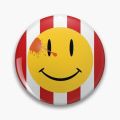 Watchmen Smiley The Comedian Badge Face Happy Yellow Dr In Soft Button Pin Customizable Gift Decor Brooch Collar Badge Cartoon. 
