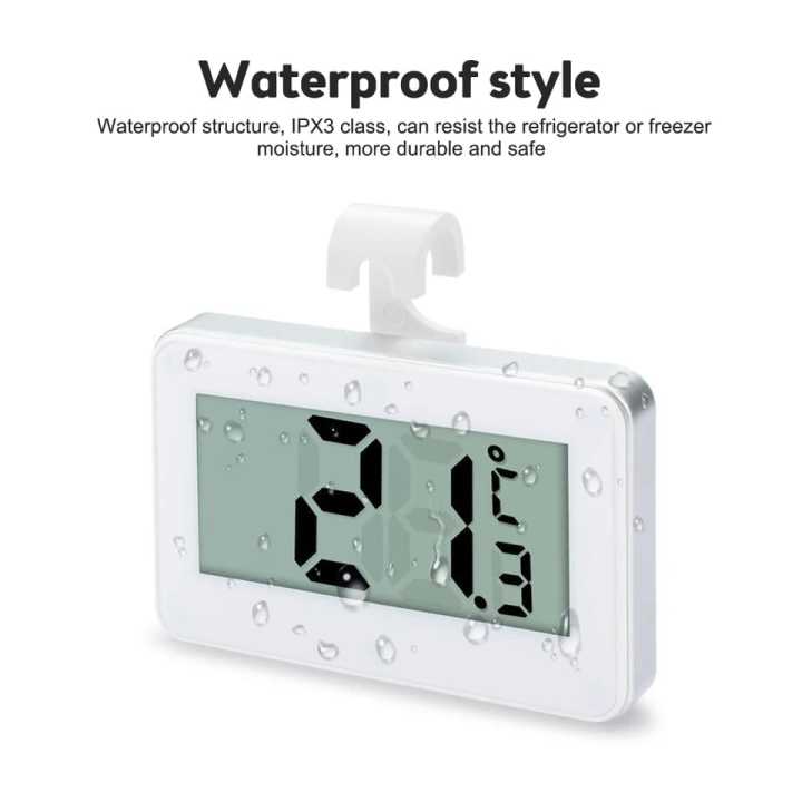 Digital%20Refrigerator%20Freezer%20Thermometer,%20Thermograph,%20Humidity%20Meter,%20IPX3%20Waterproof,%20LCD%20Display,%20Wireless,%20Hanging%20Hook,%20Household%20-%20Image%203
