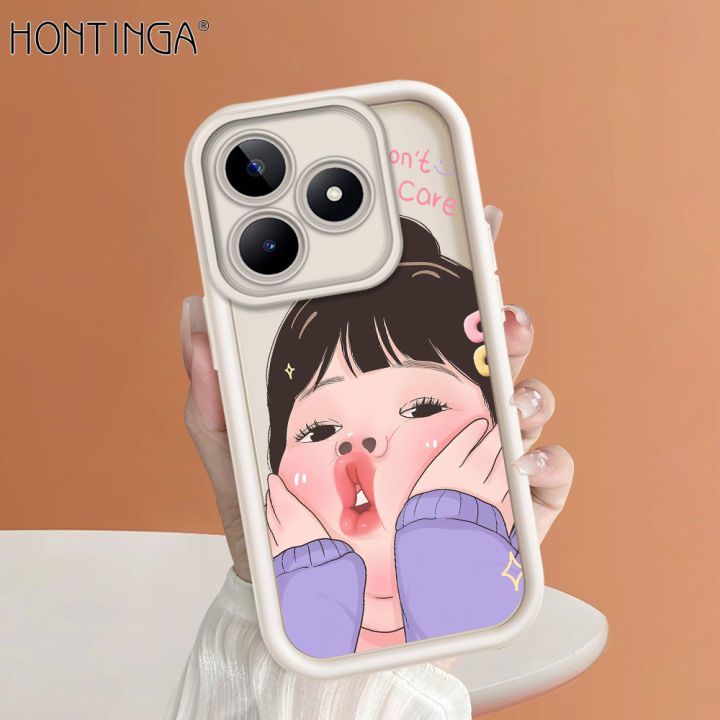 Hontinga%20for%20Realme%20C53%20Narzo%20N53%20Back%20Cover%20Cute%20Girl%20Pattern%20Ladder%20Soft%20Camera%20Protection%20Rubber%20Phone%20Case%20-%20Image%202