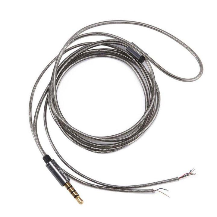 LALA 3.5mm Jack Earphone Headphone Audio Cable Repair Replacement Cord Wire