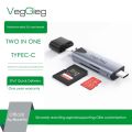 VegGieg Card Reader USB 3.0 to PC Laptop Accessories Multi Smart Card Reader SD Micro SD TF Memory Card Adapter. 
