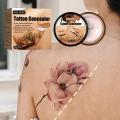 Tattoo Concealer 20g Waterproof Skin Concealer For Dark Spots Scars And More Tattoo Cover-Up Makeup Use On Body For Legs For Men.