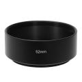 Harmony 52mm Mount Standard Metal Lens Hood for Canon Nikon Pentax Sony Olympus. 