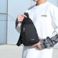 Chest Bag New Men Simple Nylon Fashion Waterproof One Shoulder Crossbody Bag Casual Sports Men Outdoor Trend Bag.