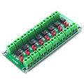 8-way Photoelectric Isolation Module Voltage Isolation Board Control Transfer Drive Board 817 Optocoupler Module. 