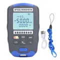 Optical Fiber Power Meter 10KM 10 Wavelengths Universal Optical Multimeter with for Maintenance(AUA DC70(-70-+10DBm)). 