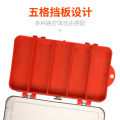 Portable Waterproof Double-sided Fishing Tackle Box Fishing  accessories Case. 