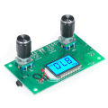KOGEEK Digital FM Radio Wireless Receiver Module LCD Display with Backlight DSP PLL Module 76.0MHz-108.0MHz Mini Digital Stereo FM Mini Radio Module.