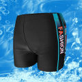 Xigge swim trunks men's boxer beach pants student baggy plus size swim trunks hot spring quick-drying swimming gear. 