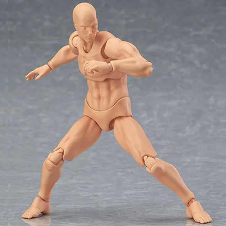 13cm Sketch Draw Male Female Movable Body Model Artist Art Painting Anime Anime Figure Action Figure Model Mannequin Toy Gifts