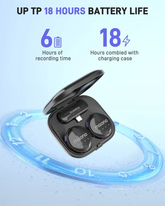 MAONO%20WM620%20Professional%20Wireless%20Microphone,Wireless%20Lavalier%20Microphone%20for%20mobile%20phone,iPhone%2015,Live%20Streaming,Recording%20-%20Image%204