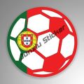 Love Portugal Flag Decal Sticker Portuguese Football Patriotic Stickers Home Pride Travel Car Truck Van Bumper Window Car Decal.