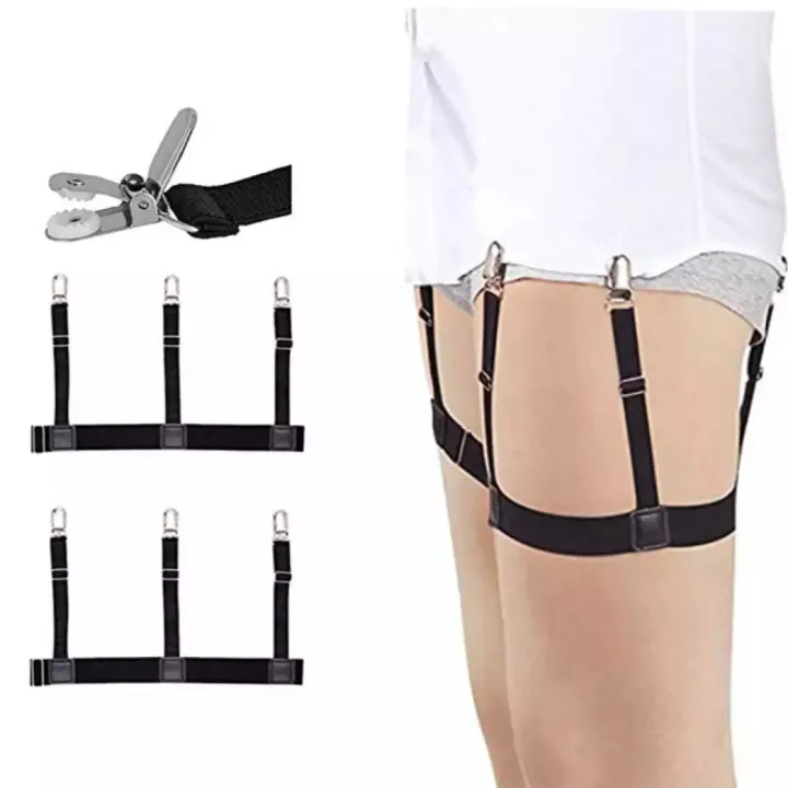 2%20Pcs%20Stays%20Holders%20Elastic%20Shirt%20Garter%20Non-Slip%20Locking%20Clamps%20Uniform%20-%20Keep%20Shirt%20In%20Place%20Stays%20Holders%20Elastic%20Garters%20-%20Image%204