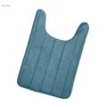 Absorbent Bath Mat Non Slip Toilet Pedestal Rug for Laundry Room Bathroom Carpet.