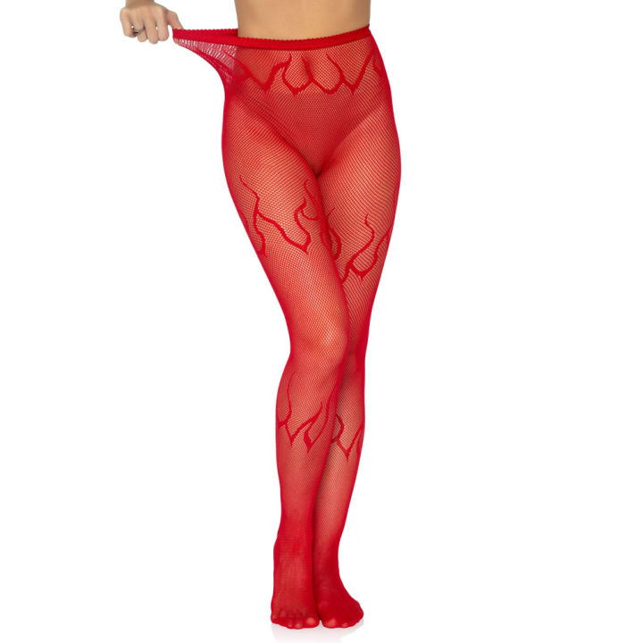 Jacquard%20Red%20Fishnet%20Tights%20Socks%20Stockings%20Flame%20Net%20Pants%20Spider%20Skull%20Tights%20New%20Sheer%20Pantyhose%20High%20Elastic%20-%20Image%204