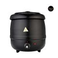 Stainless Steel Electric Soup Warmer - Commercial Grade, Black | Efficient & Durable - YDSK10. 