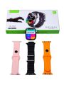 Keqiwear KW2 Max Smartwatch – 49mm Display, 3 Stylish Belts, Wireless Charging, Customizable Faces.