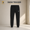 zero temperature winter thermal snow trouser with sherfa & waterproof trouser with cuff colour -Black. 