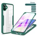 Phone case Samsung Galaxy A05 A05S A15 A25 A35 A55 Transparent Protector with Mobile phone Film Cover Double Protect shield Full Cover Armor Cover cases. 