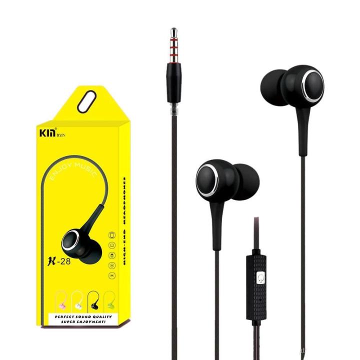 KIN K28 Wired Earphone With microphone Best Quality