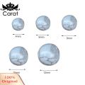 Carat DIY Accessories Charm White Turquoises Round Loose Beads DIY Pendant Accessories. 