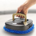 Disposable Mop,Washable Durable Replacement Microfiber Pads Dust Push Mop Cloth for Dry and Wet Vacuum Cleaner,Blue.