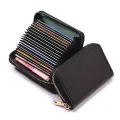 Zipper RFID Women Business Organizer Wallet Purse Men New Card PU. 