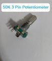 3Pin Single Gang Rotary 50K 3 Pin Linear Taper Pot Potentiometer Volume Controller Variable Resistor 50K Ohm Potentiometer Single Gang Rotary Switches Electrical Circuitry & Parts. 
