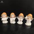 4 Pieces Angel Statue Artwork Angel Sculpture Figurine for Home Bedroom Desk.