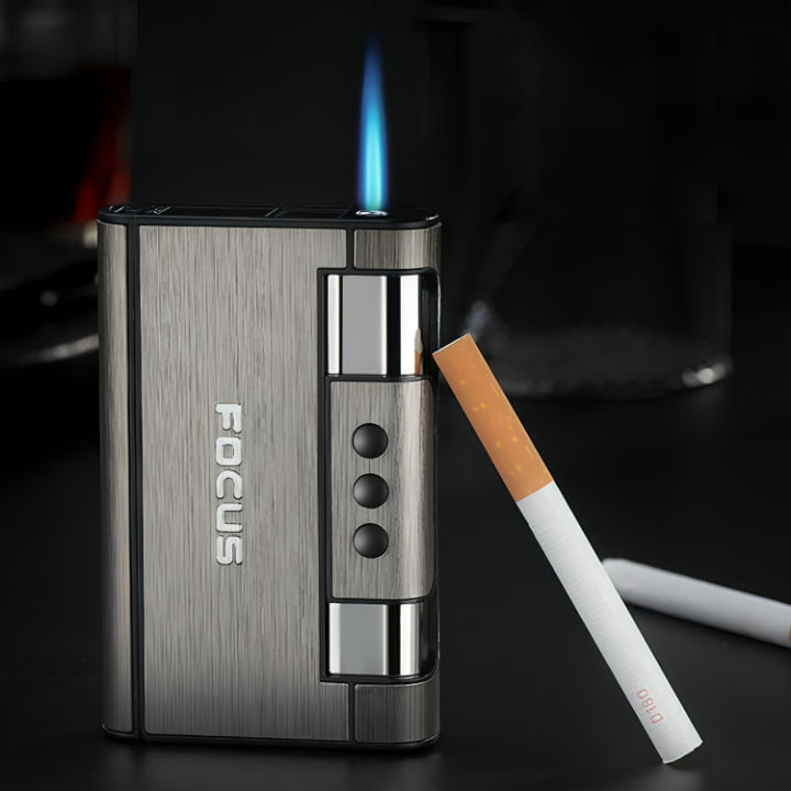 New%202%20In%201%20Automatic%20Cig@%20arette%20Box%20with%20Lig@hter%20Metal%20-%20Image%204