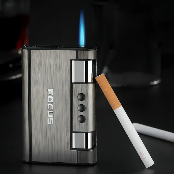 New%202%20In%201%20Automatic%20Cig@%20arette%20Box%20with%20Lig@hter%20Metal%20-%20Image%204
