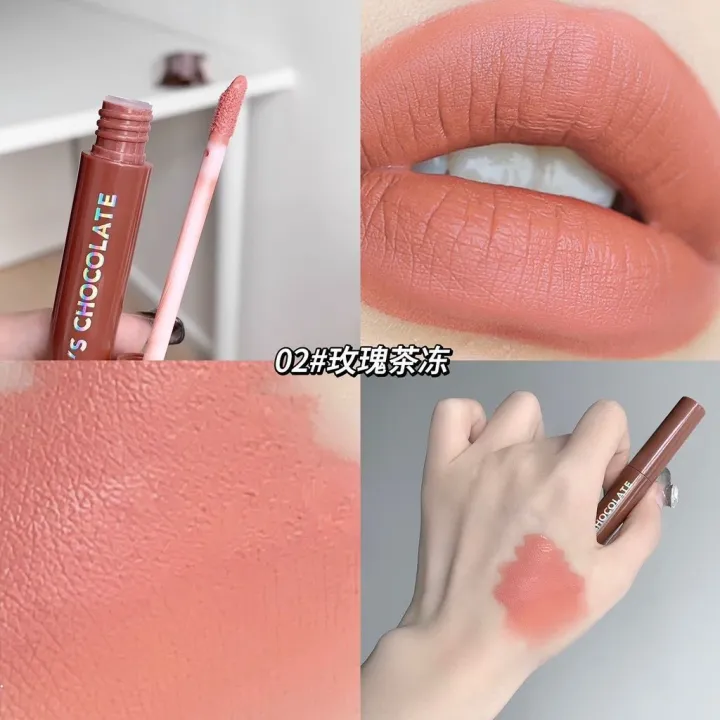 MAGIC%20CASA%20Chocolate%20Lip%20Glaze%20Set%20Of%20Five,%20Lasts%20for%20A%20Long%20Time%20Without%20Fading%20and%20Staining%20The%20Cup%20Lipstick%20-%20Image%208