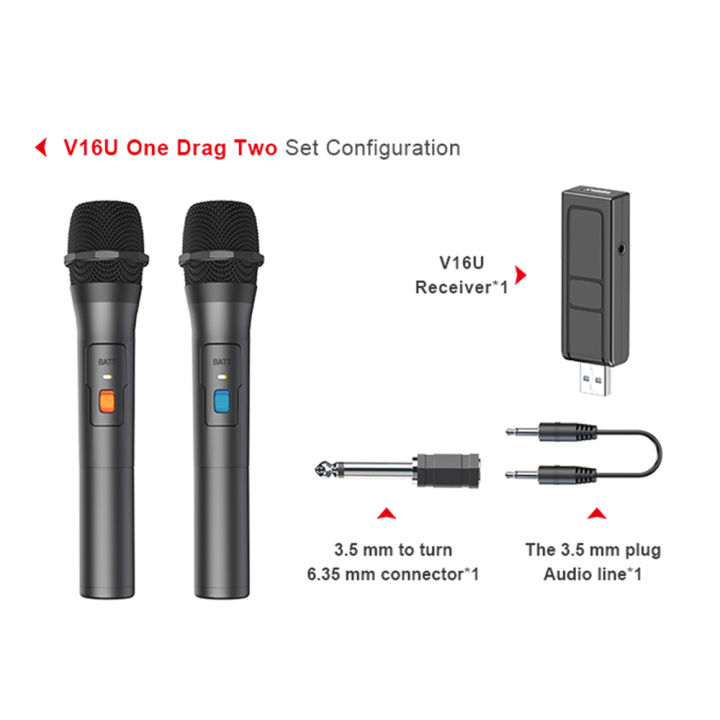1%20Pair%20Wireless%20Microphone%20System%20Kits%20Handheld%20Karaoke%20Microphone%20USB%20Receiver%20Home%20Party%20Smart%20TV%20Speaker%20Singing%20Mic%20-%20Image%206