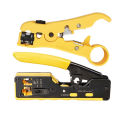KOGEEK Ethernet Cable Stripper Clamp rj45 Network Tools 4P/6P/8P Crystal Heads Cable Pliers Seven Type of Through Hole Cable Clamp.