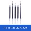RHS Online MUJI 0.5mm Press Gel Pen Student Exam Office Pens Diary Journal Pressing Pens Black Blue Ink.