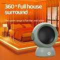 Indoor Small Electric Space Heater 1200W UK 220V Plug for Home Bedroom. 
