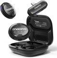 MAONO-Wireless Lavalier Microphone, Lapel Mic, Noise Reduction, Fit for iPhone 15,Android,USB C,TikTok,Streaming,Vlog, WM620 PC2.