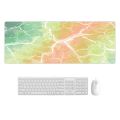 300x800x2mm Marbling Wear-Resistant Rubber Mouse Pad.