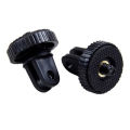 Mini tripod screw mounting adapter 1/4 "monopod accessory. 
