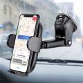 360° Rotating Car Phone Holder Strong Suction Cup Shockproof Truck Mount Dashboard Windscreen Stand - Car Mobile Mount. 