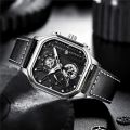 New Luxury Fashion Leather belt wrist-watche for men. 